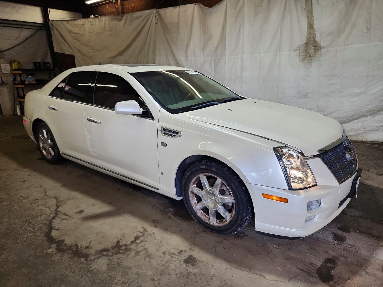 2008 Cadillac Sts White vin: 1G6DZ67A080132375