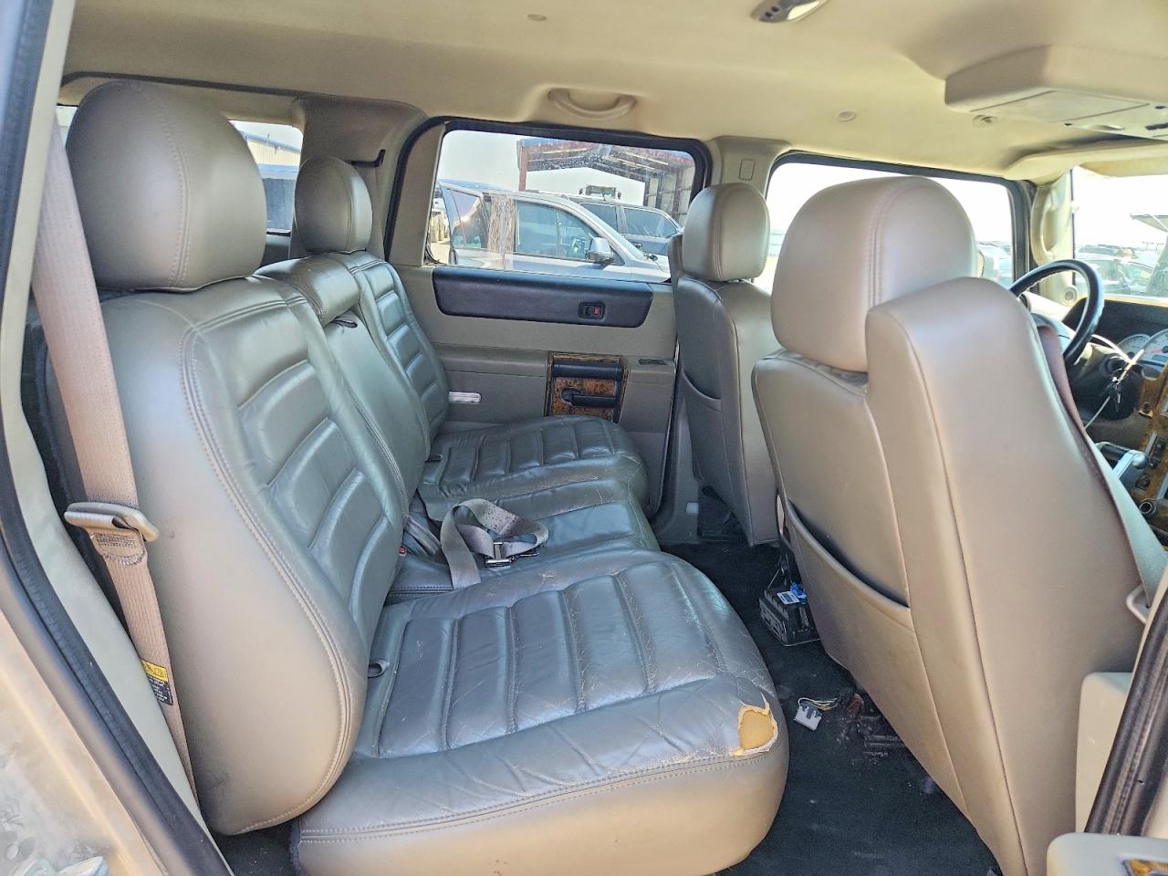2003 Hummer H2 Suv Silver vin: 5GRGN23U13H127175