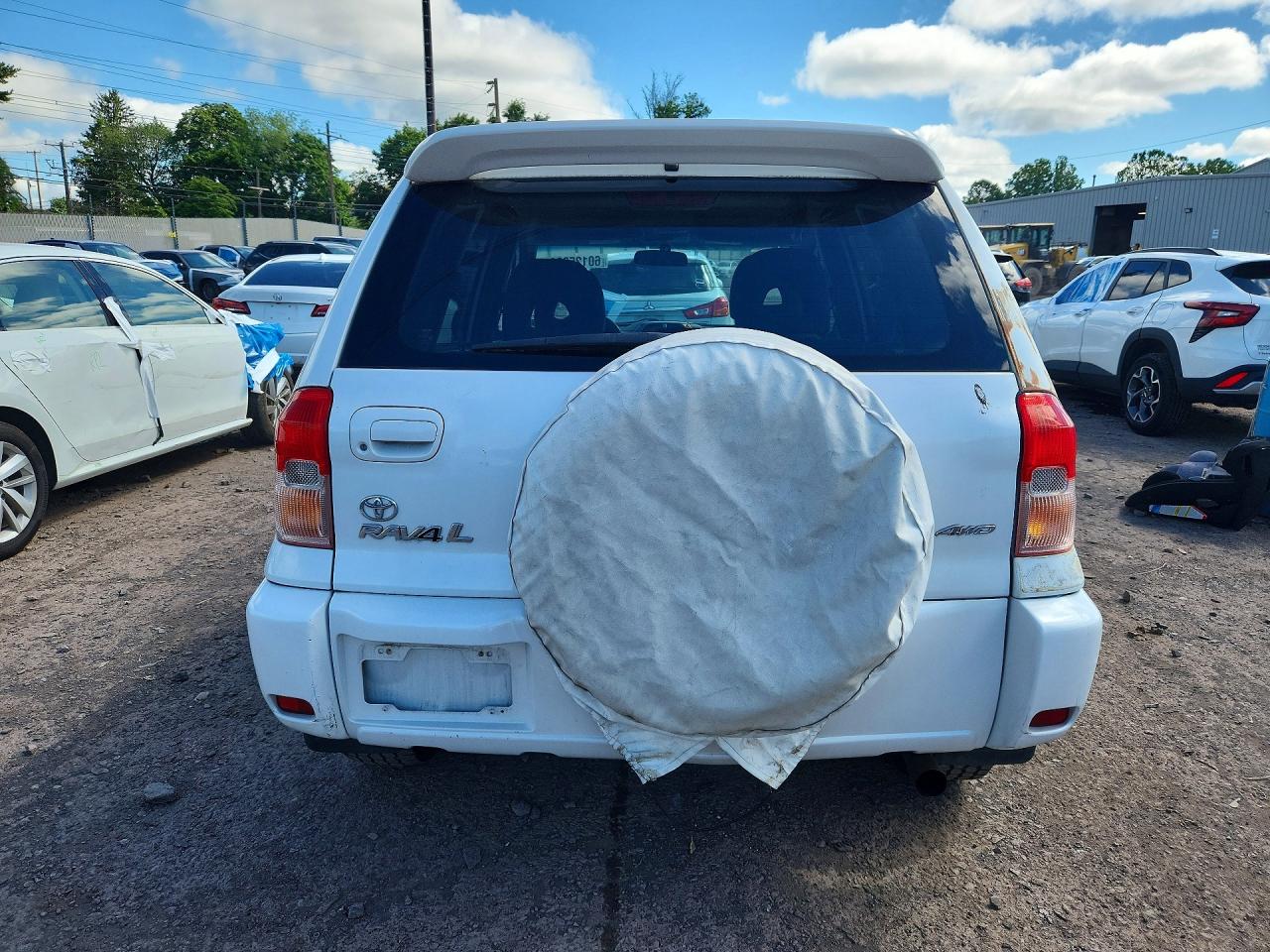 2003 Toyota Rav4 Base White vin: JTEHH20V830256292