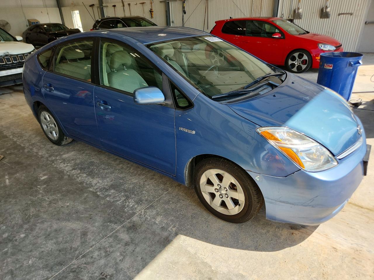 2008 Toyota Prius Base Blue vin: JTDKB20U287720999