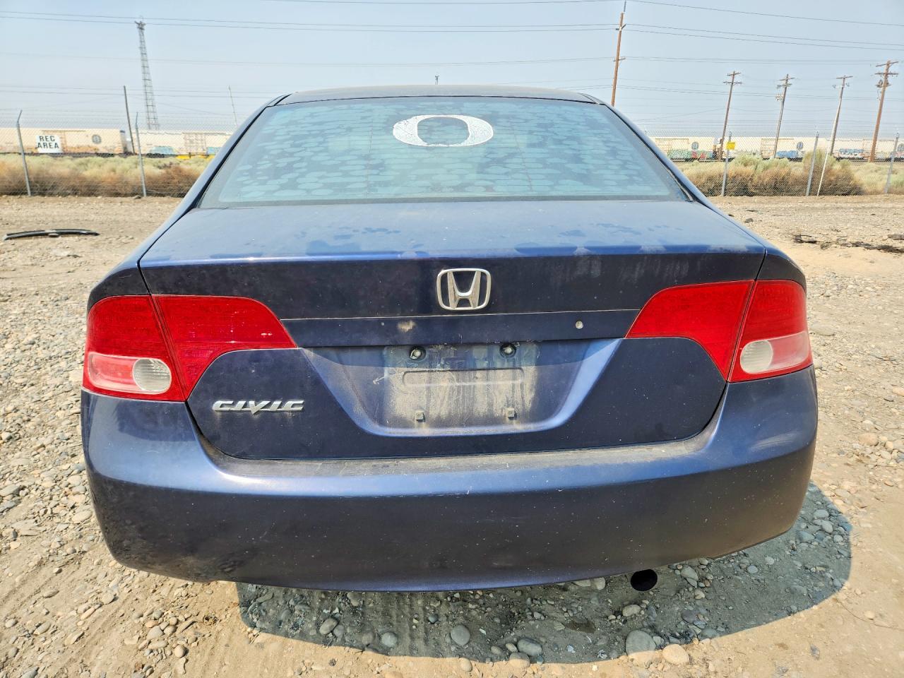 2008 Honda Civic Lx Blue vin: 1HGFA16508L088558