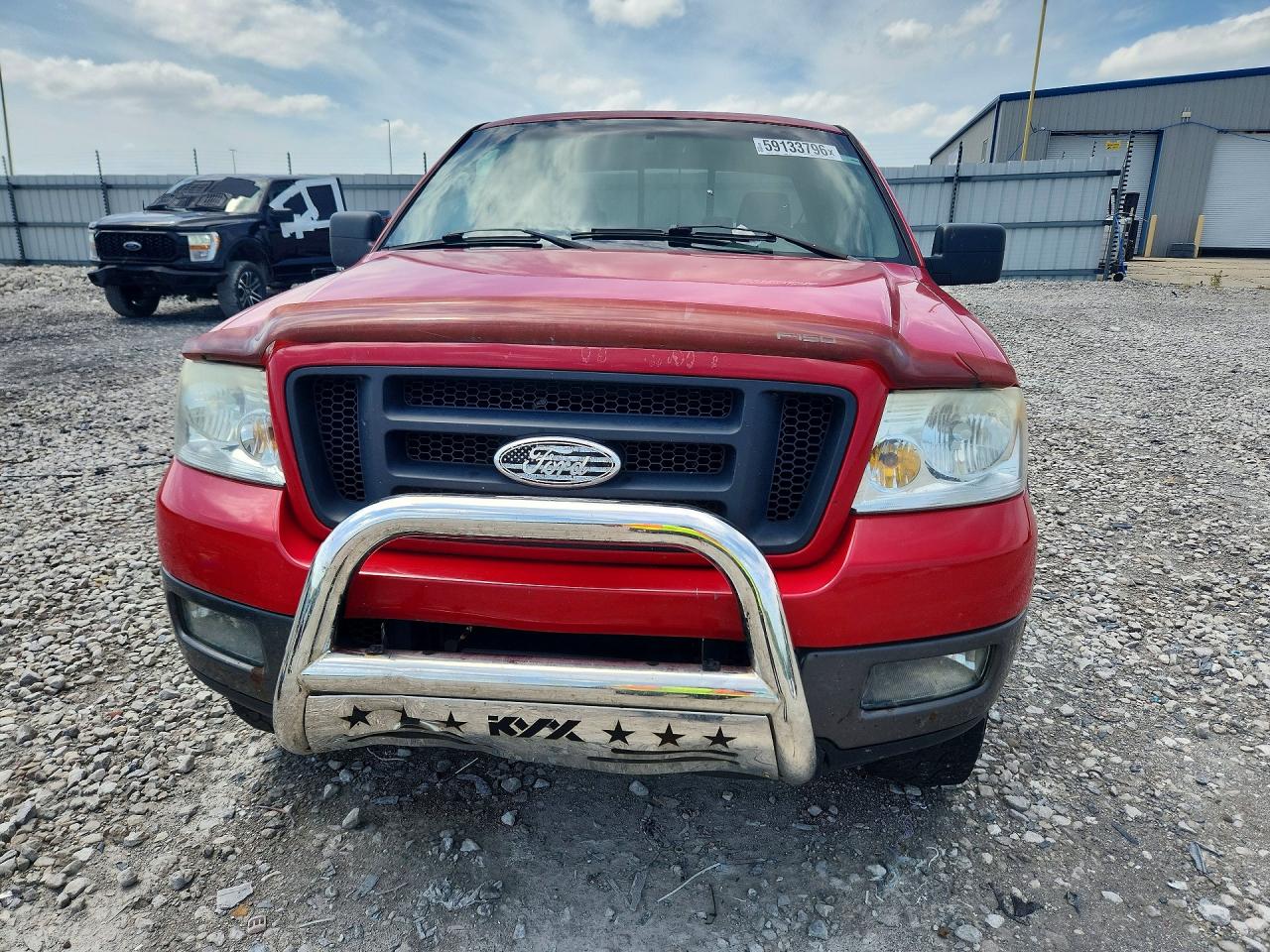 2005 Ford F150 Red vin: 1FTPX04595KC53815