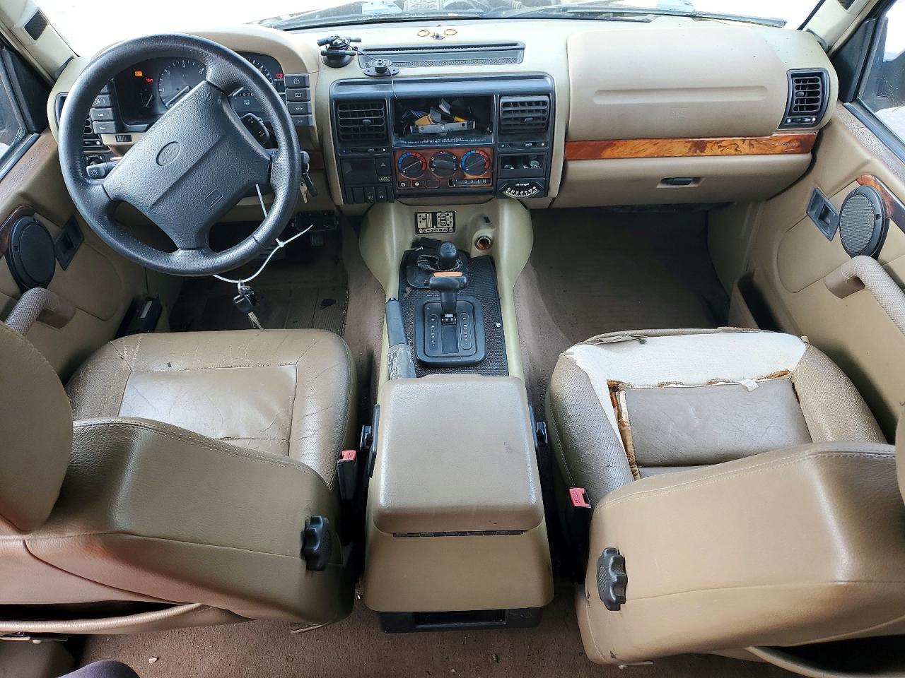 1998 Land Rover Discovery Yellow vin: SALJY1240WA759522
