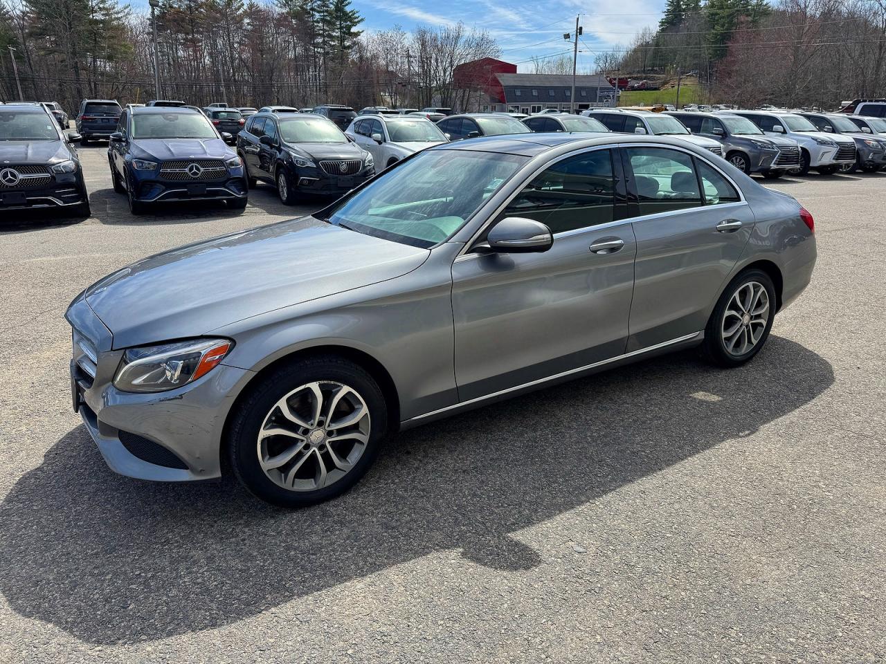 2015 Mercedes-benz C 300 4matic Gray vin: 55SWF4KBXFU006816