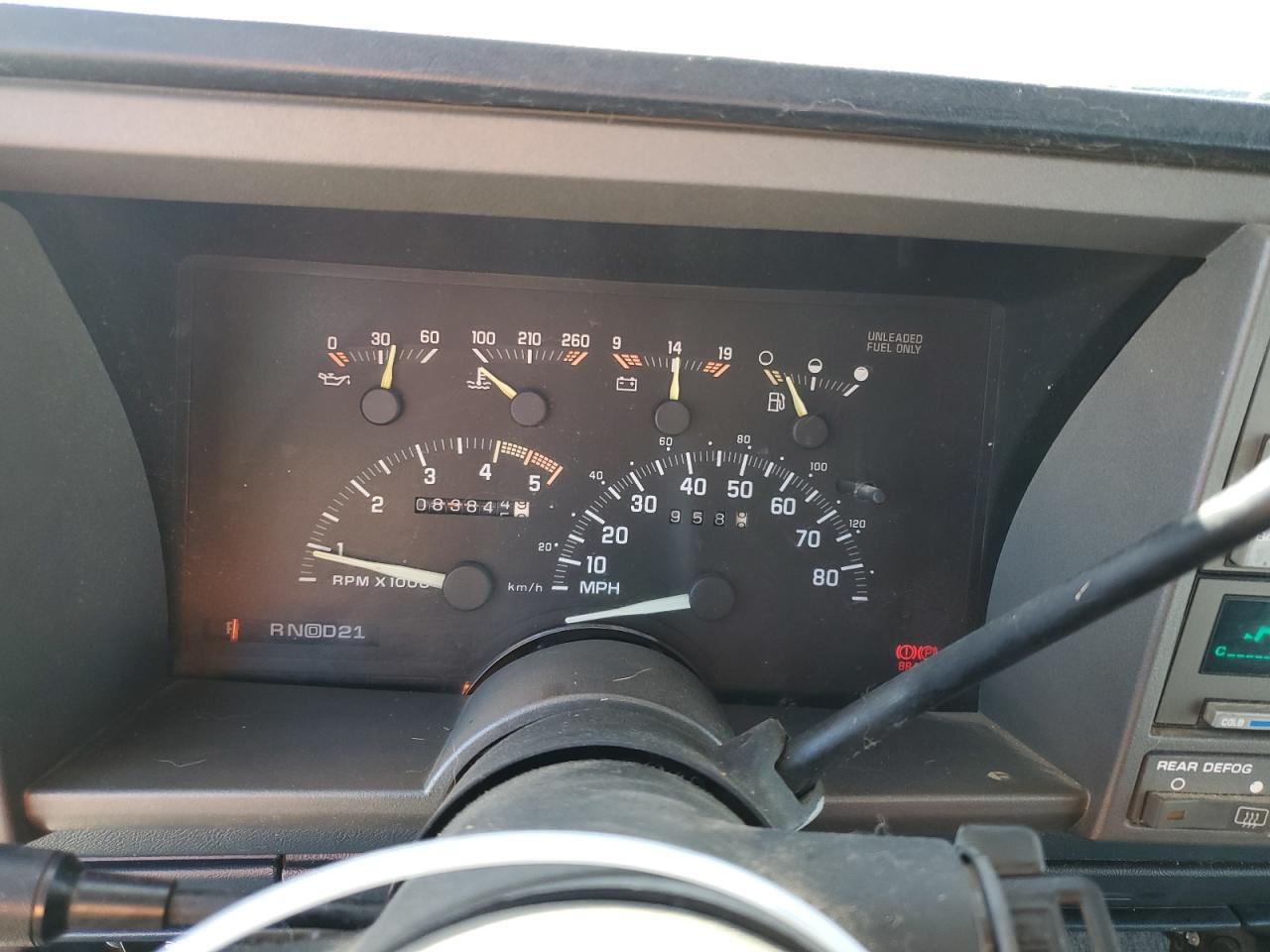 1992 Chevrolet Suburban C2500 Blue vin: 1GNGC26N6NJ331467