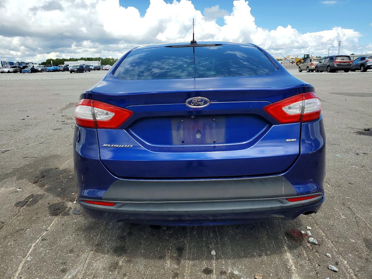 2015 Ford Fusion Se Синий vin: 3FA6P0H74FR102259