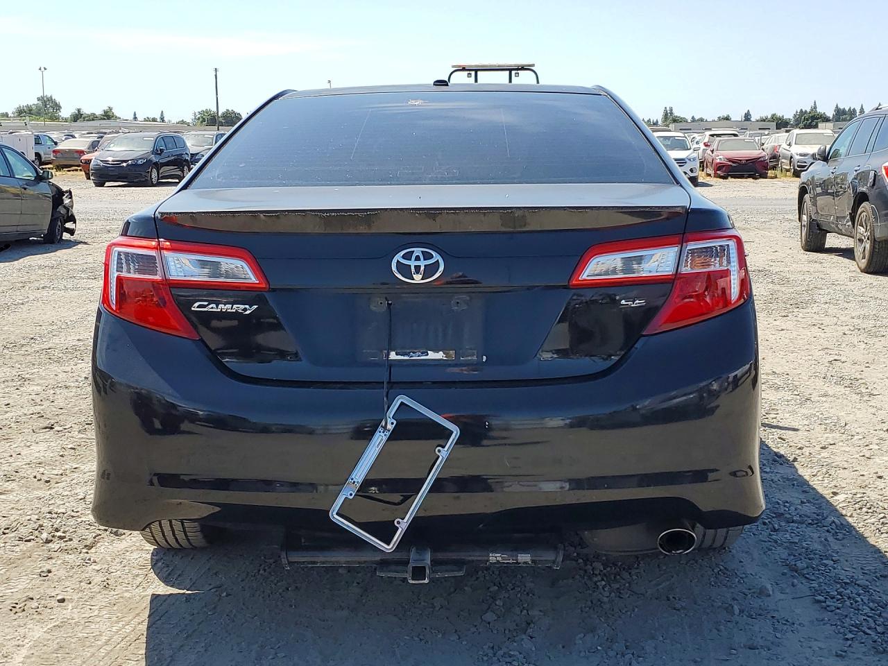 2012 Toyota Camry Se Sport Limited Edition Black vin: 4T1BF1FK9CU183722