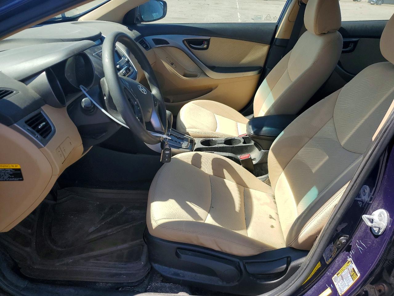 2013 Hyundai Elantra Gls Blue vin: 5NPDH4AE4DH303853