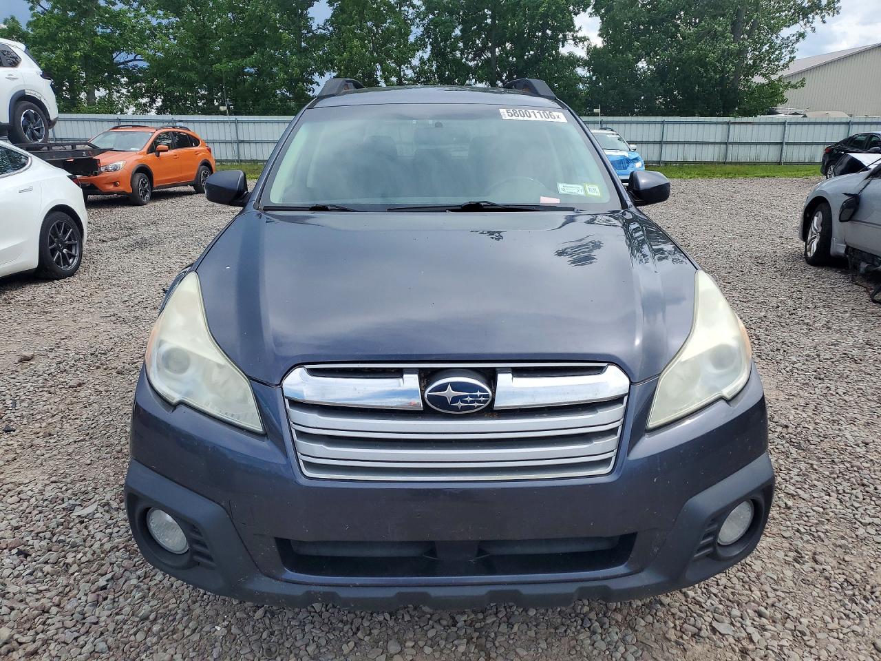 2013 Subaru Outback 2.5i Premium Gray vin: 4S4BRBCCXD3227731