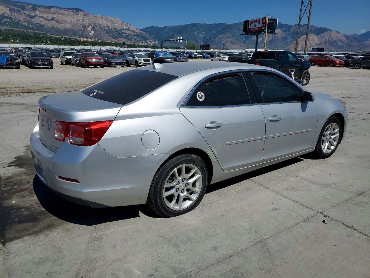 2013 Chevrolet Malibu 1lt Silver vin: 1G11C5SA0DF221639