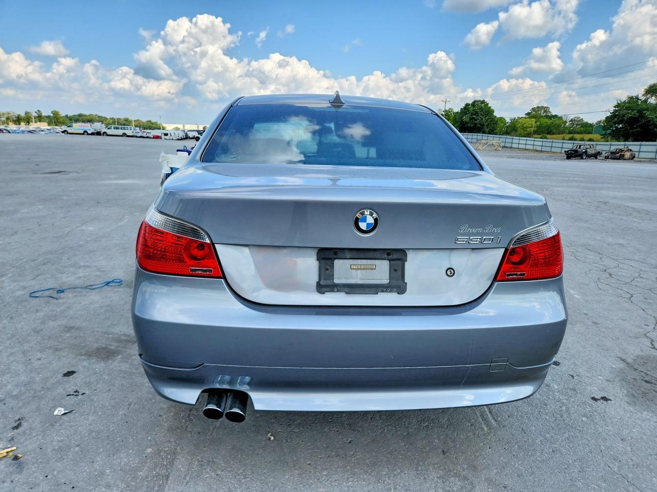 2006 Bmw 530 I Silver vin: WBANE73506CM35869