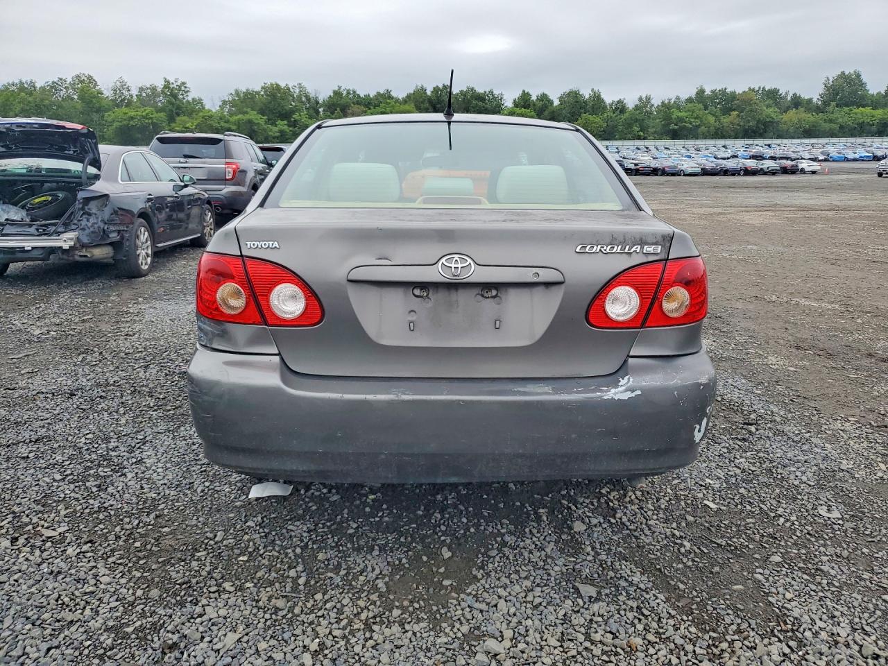2006 Toyota Corolla Ce Gray vin: 1NXBR32E76Z697396