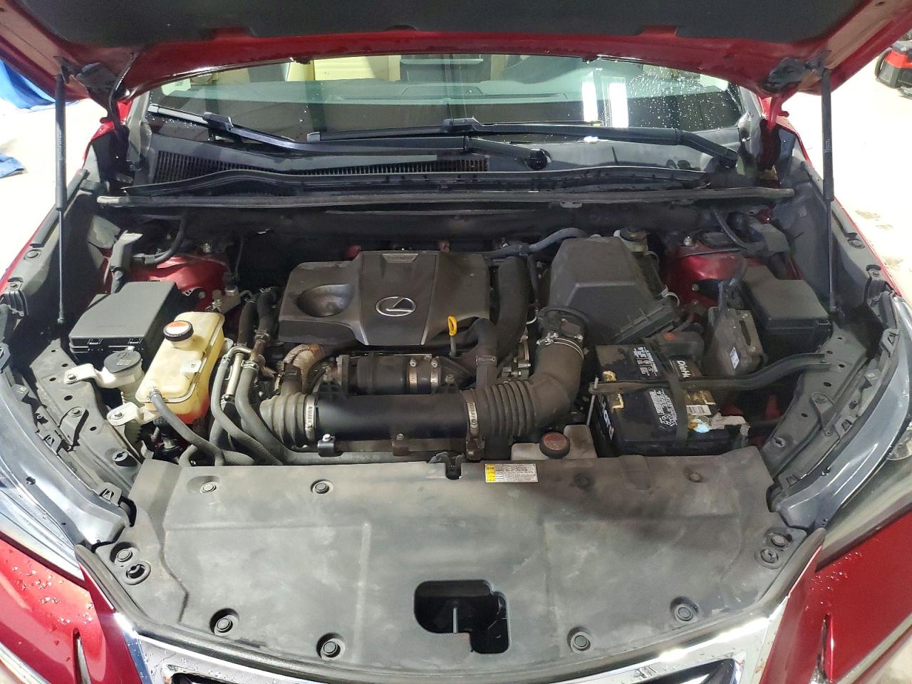 2015 Lexus Nx 200t Maroon vin: JTJBARBZ1F2035971