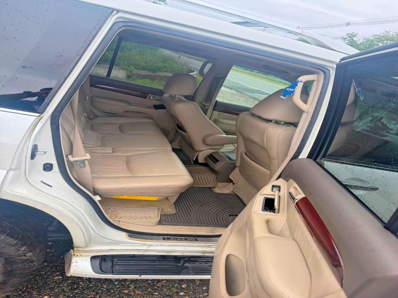 2009 Lexus Gx 470 White vin: JTJBT20X490178397