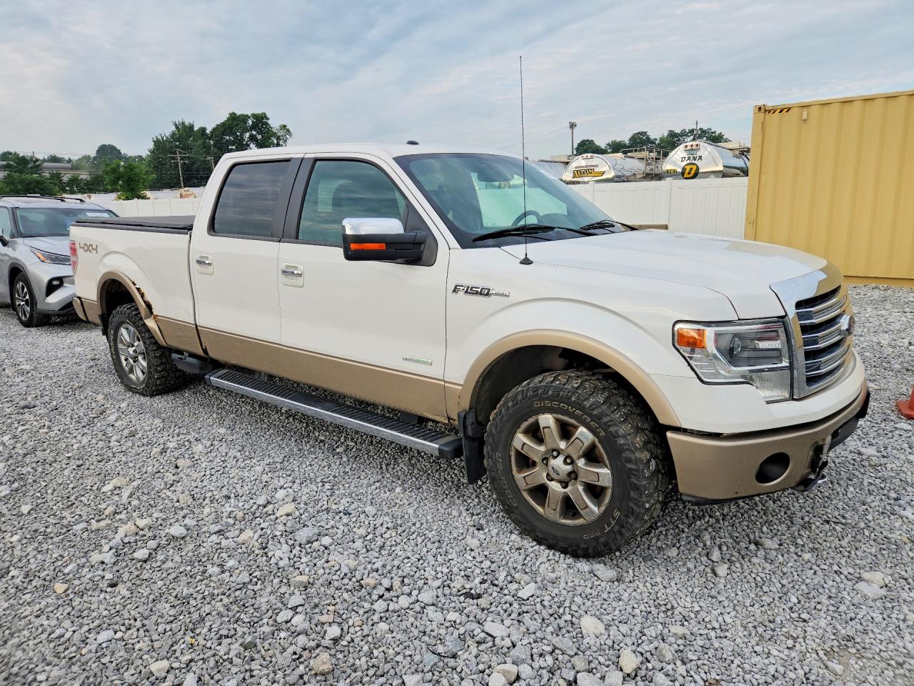 2013 Ford F150 Supercrew White vin: 1FTFW1ET7DKF57998