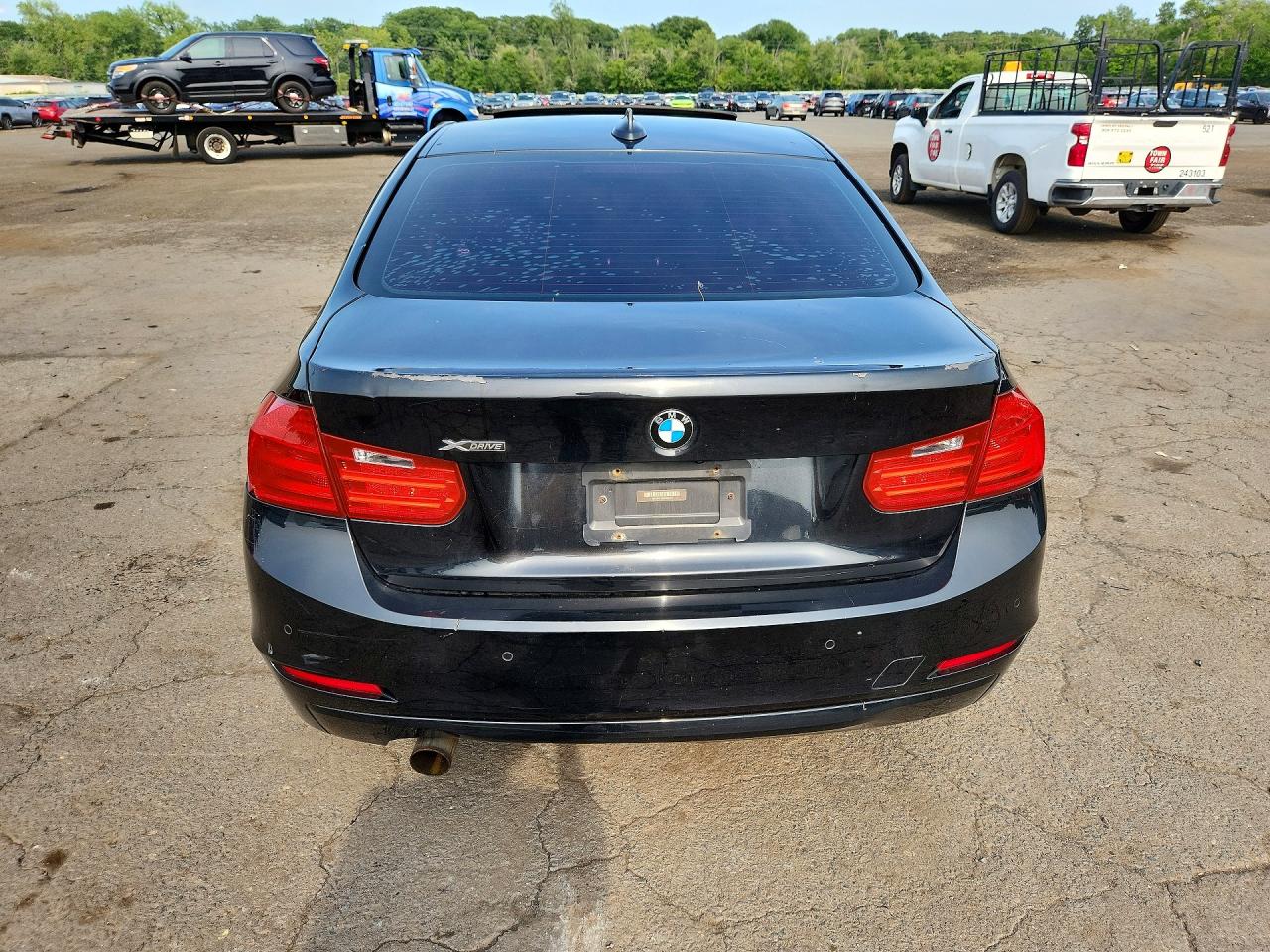 2015 Bmw 328 Xi Sulev Черный vin: WBA3B5C55FF961627