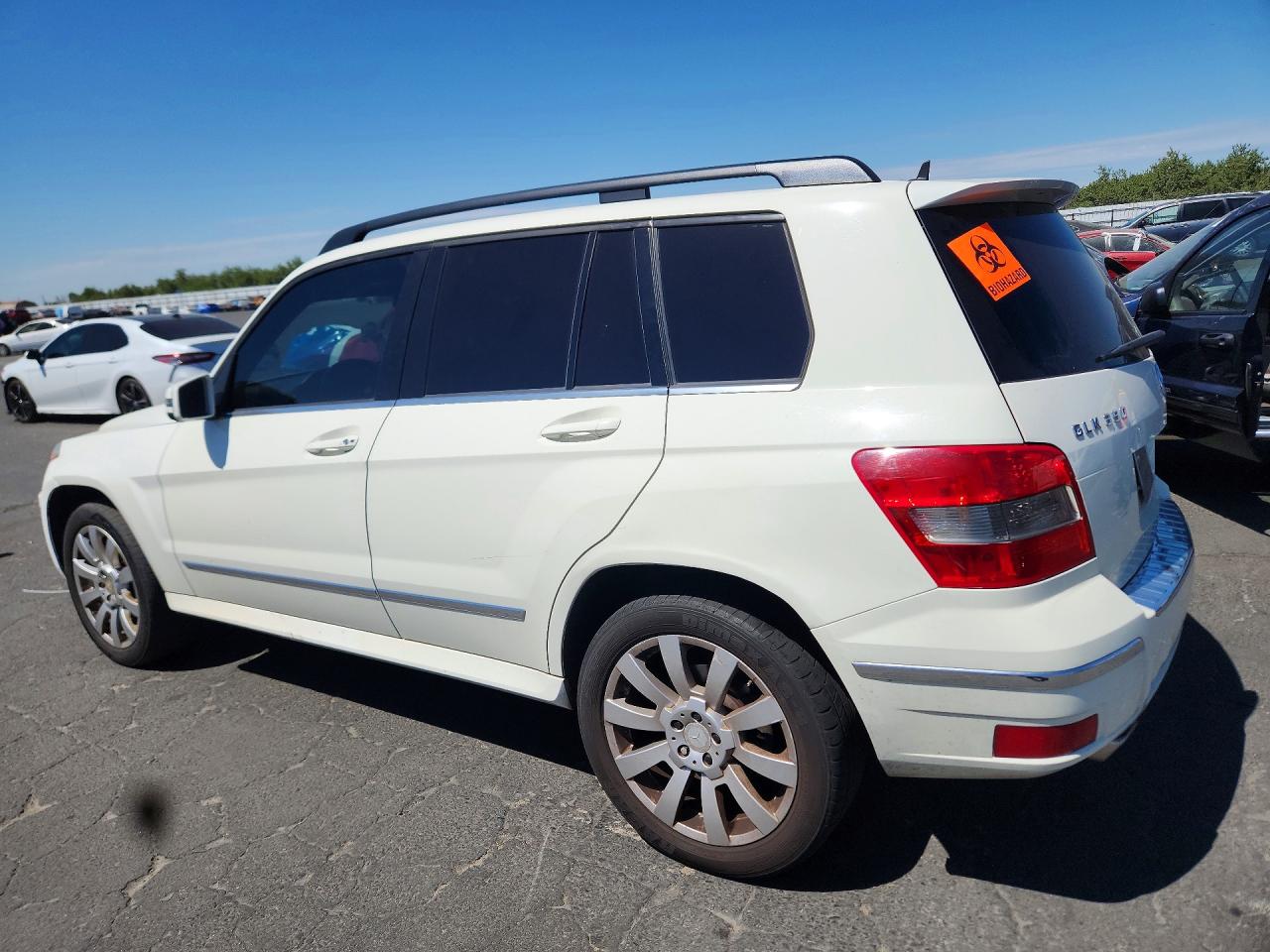 2011 Mercedes-benz Glk 350 Белый vin: WDCGG5GB5BF625678