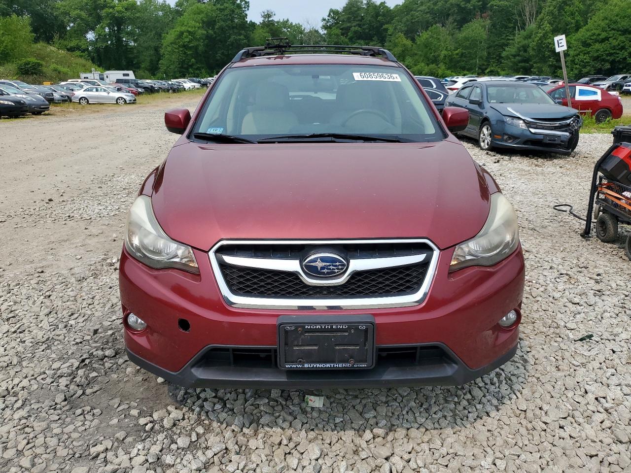 2014 Subaru Xv Crosstrek 2.0 Premium Red vin: JF2GPACC3E9337966