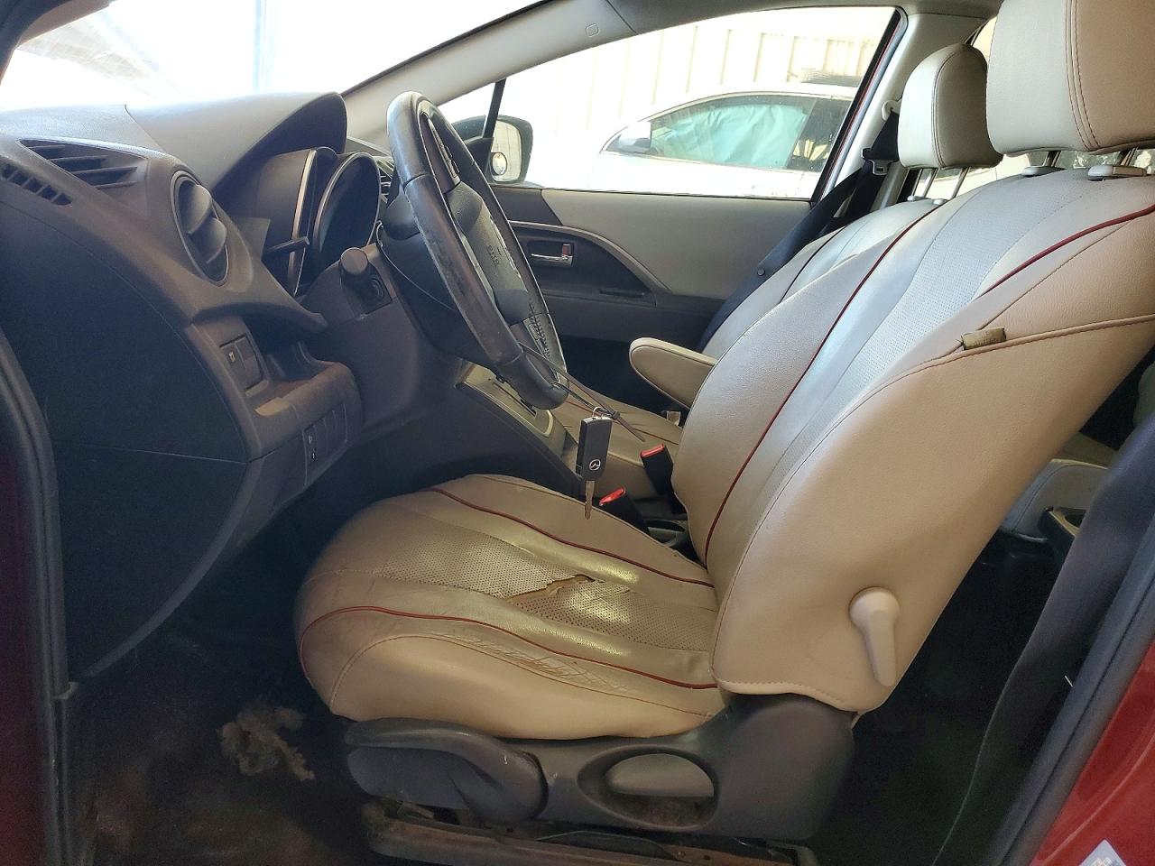2012 Mazda 5 Maroon vin: JM1CW2DL9C0140595