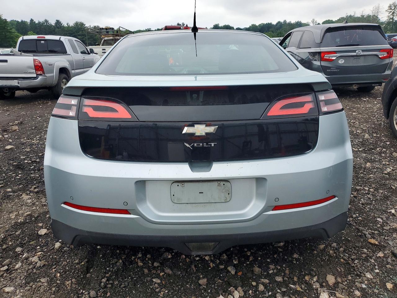 2012 Chevrolet Volt Blue vin: 1G1RA6E42CU101971