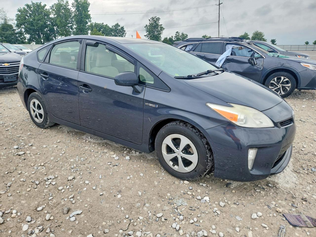 2012 Toyota Prius Two Gray vin: JTDKN3DU0C5538018