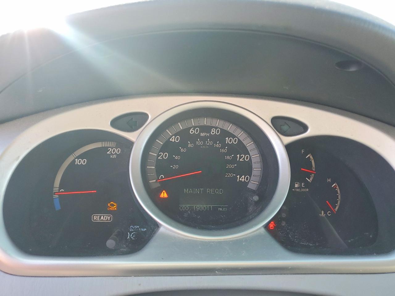 2006 Toyota Highlander Hybrid Серебряный vin: JTEEW21A760009340