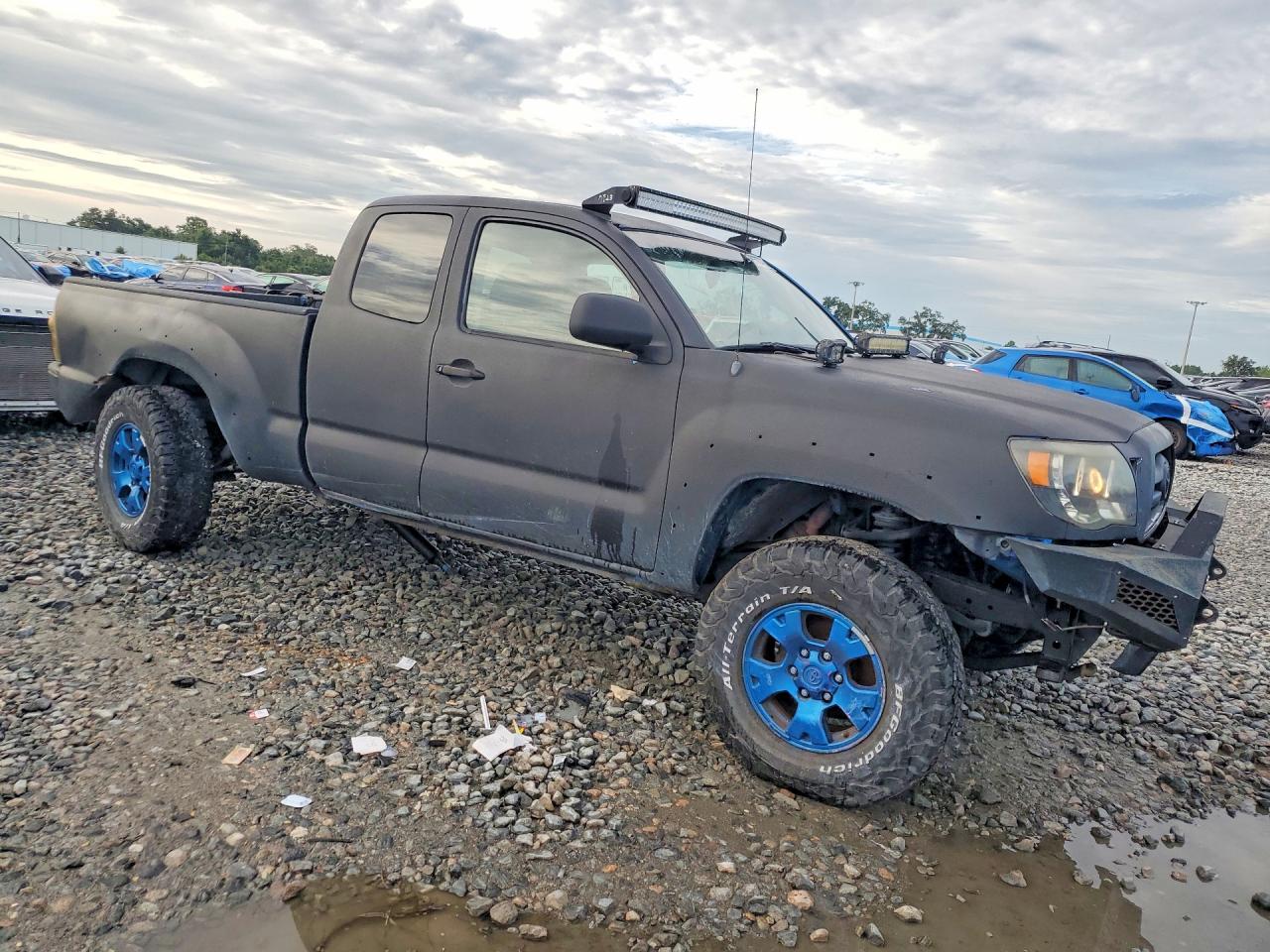 2005 Toyota Tacoma V6 Black vin: 5TEUU42N65Z080594
