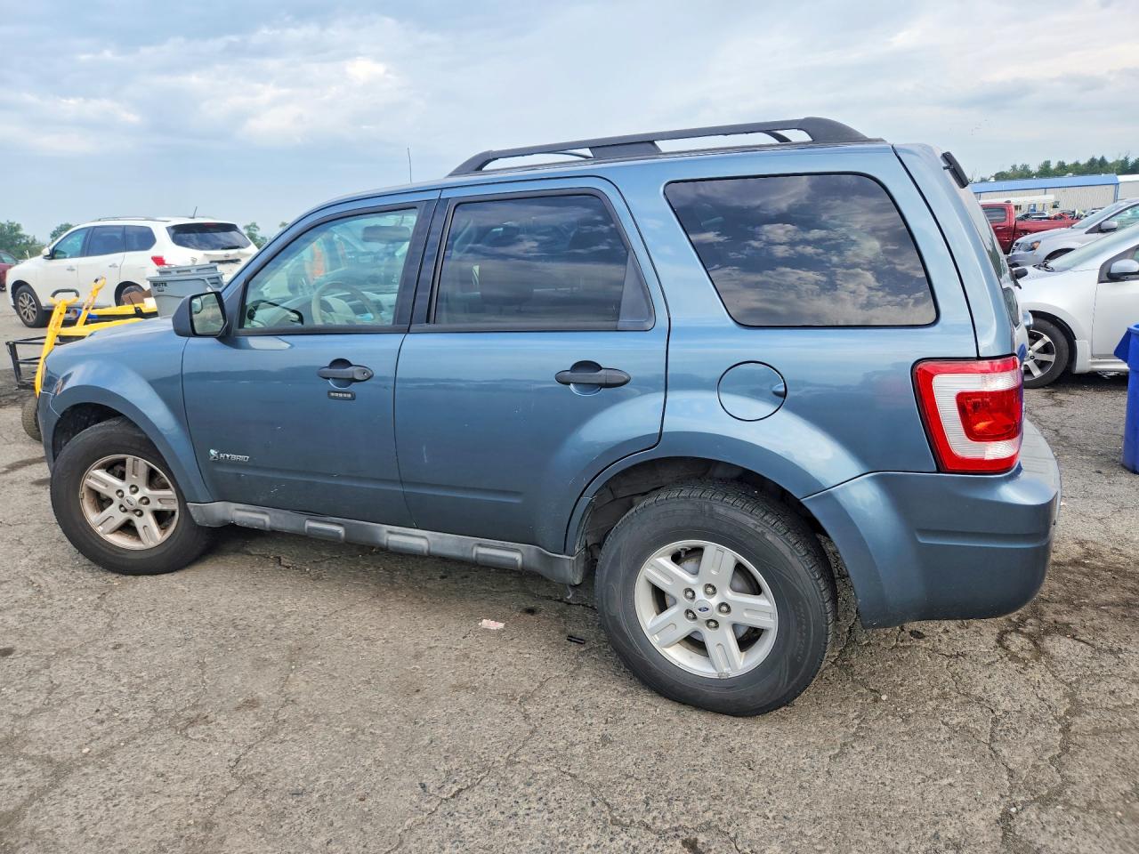 2010 Ford Escape Hybrid Blue vin: 1FMCU5K33AKB60591