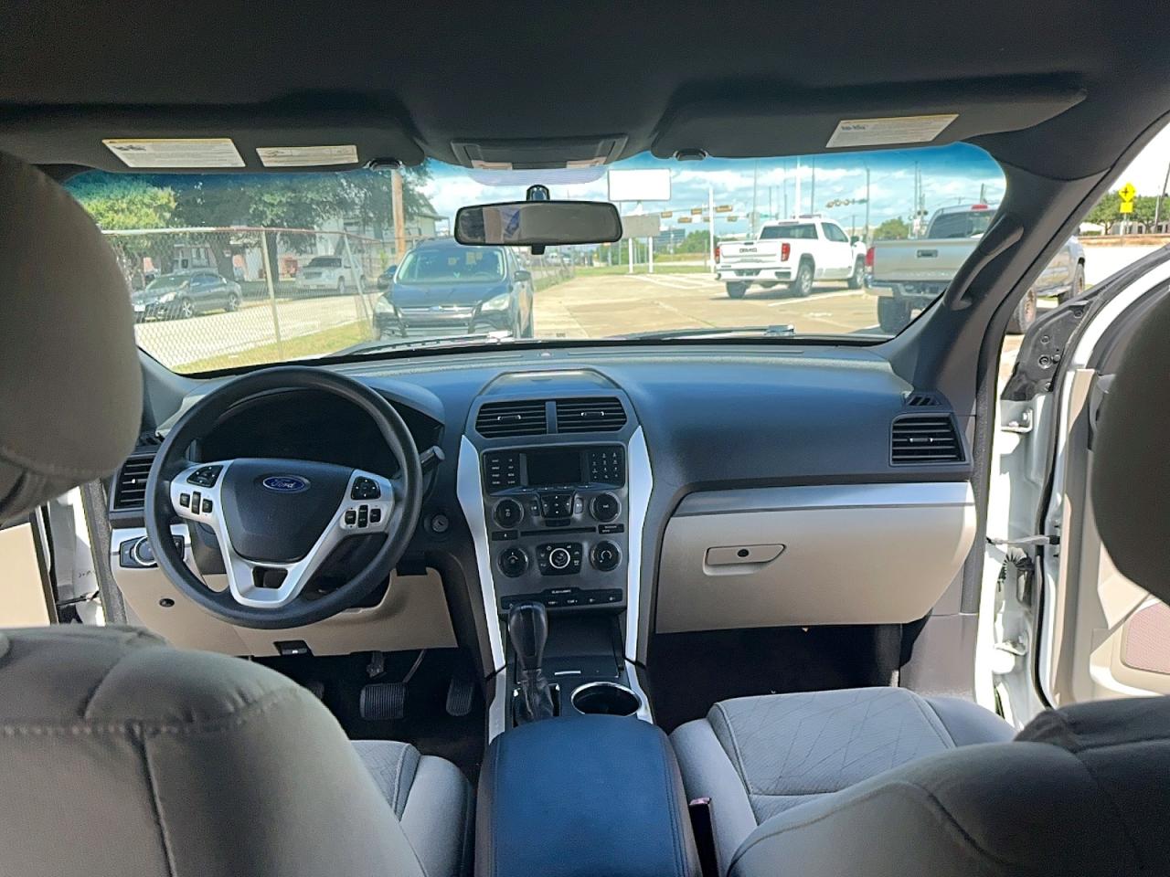 2015 Ford Explorer Белый vin: 1FM5K8B80FGA41743