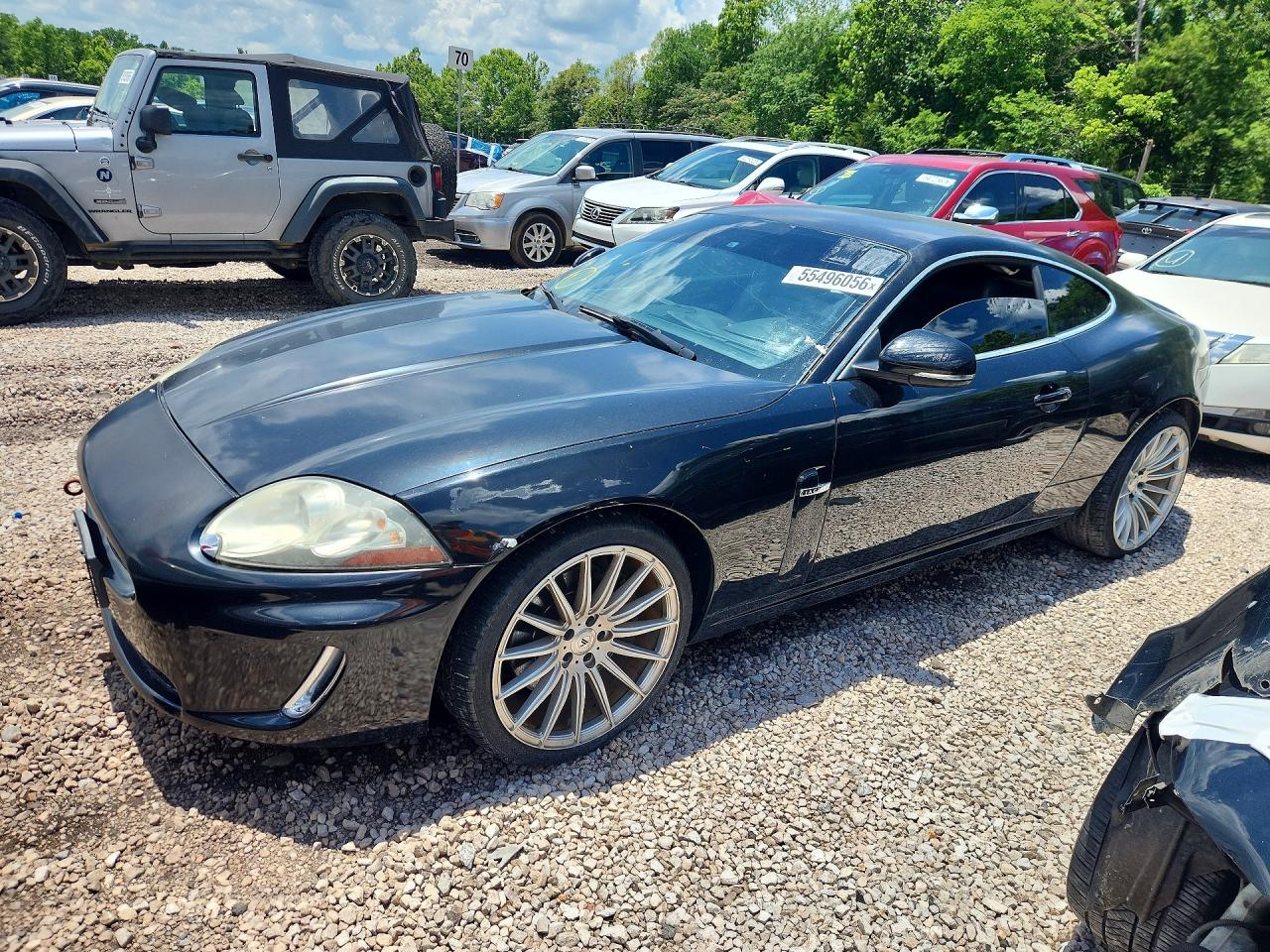 2010 Jaguar Xk Portfolio Черный vin: SAJWA4FB1ALB37296