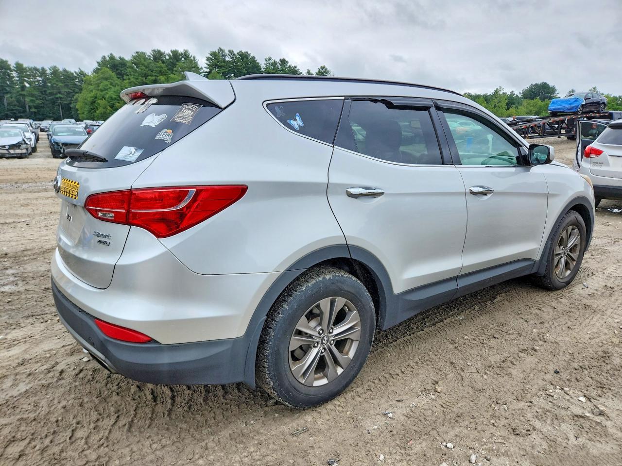 2013 Hyundai Santa Fe Sport 2.4l Серебряный vin: 5XYZUDLB6DG011973