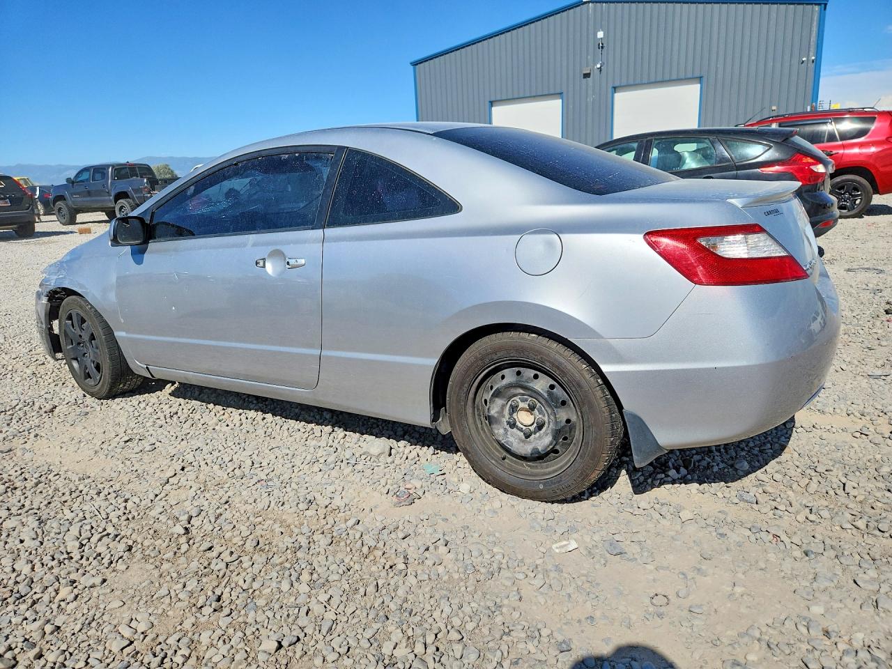 2009 Honda Civic Lx Silver vin: 2HGFG12609H517127