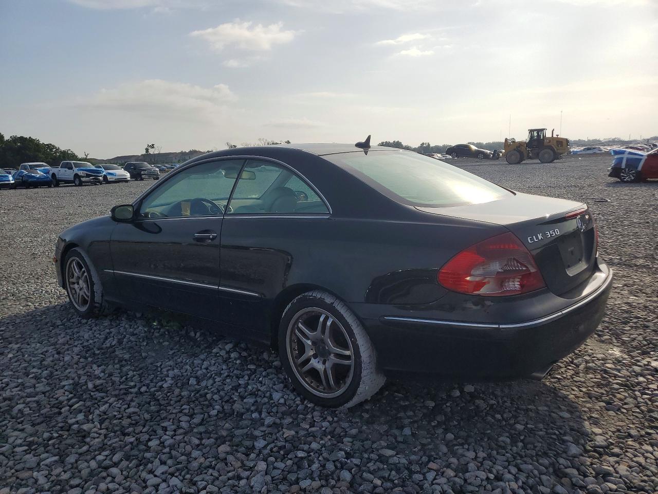 2008 Mercedes-benz Clk 350 Black vin: WDBTJ56H48F239966