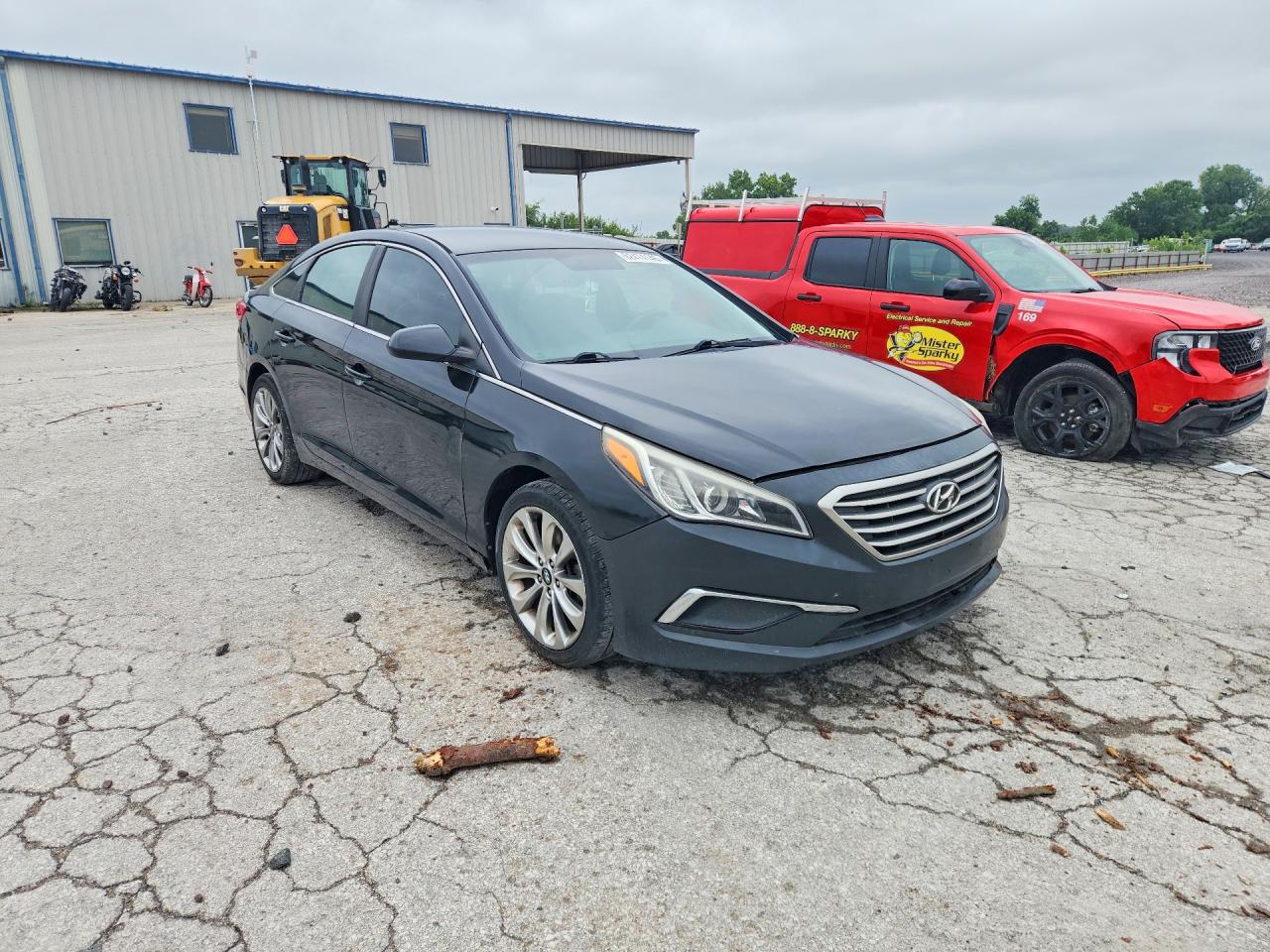 2015 Hyundai Sonata Se Black vin: 5NPE24AF0FH068529