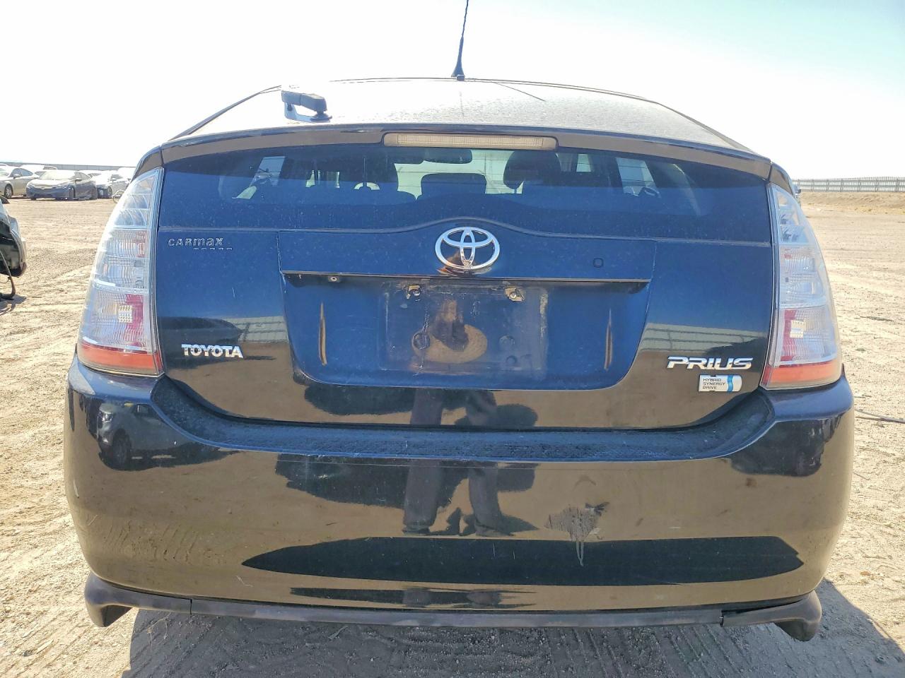 2008 Toyota Prius Base Black vin: JTDKB20U183329107