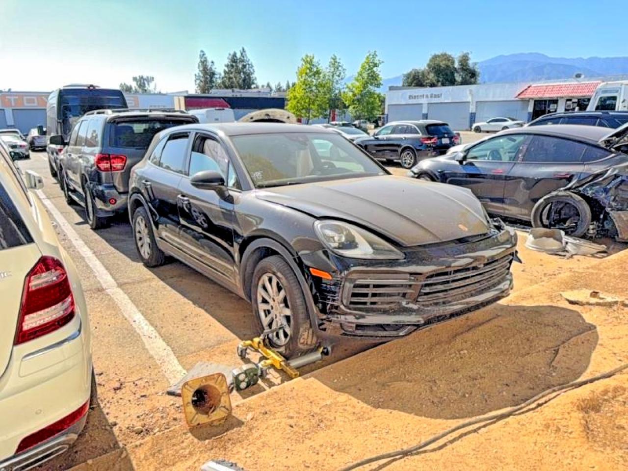 2021 Porsche Cayenne Black vin: WP1AA2AY9MDA03803