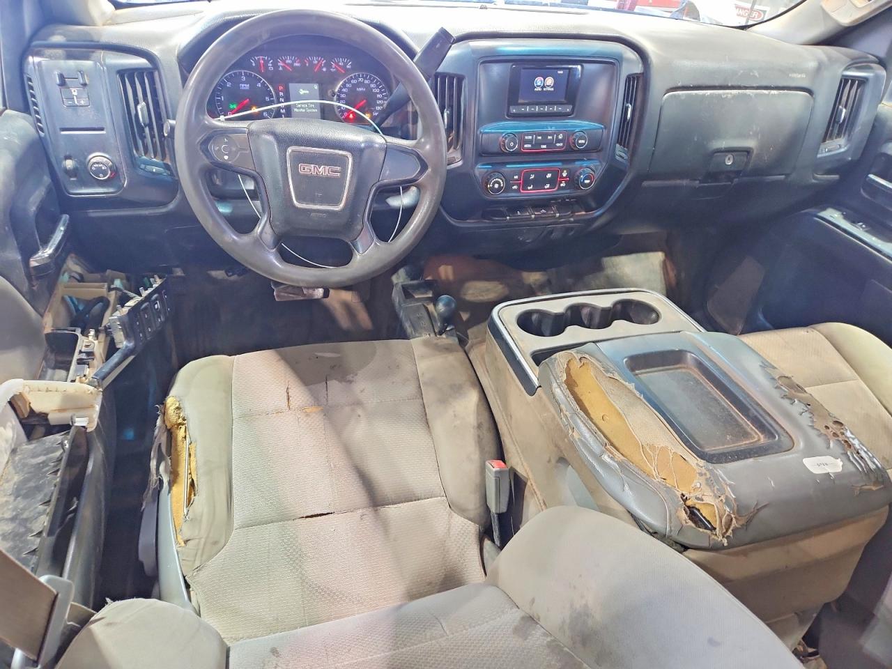 2015 Gmc Sierra K2500 Heavy Duty White vin: 1GT12XEG0FF125681