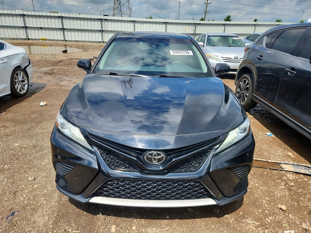 2018 Toyota Camry Xse Черный vin: 4T1B61HK8JU562947