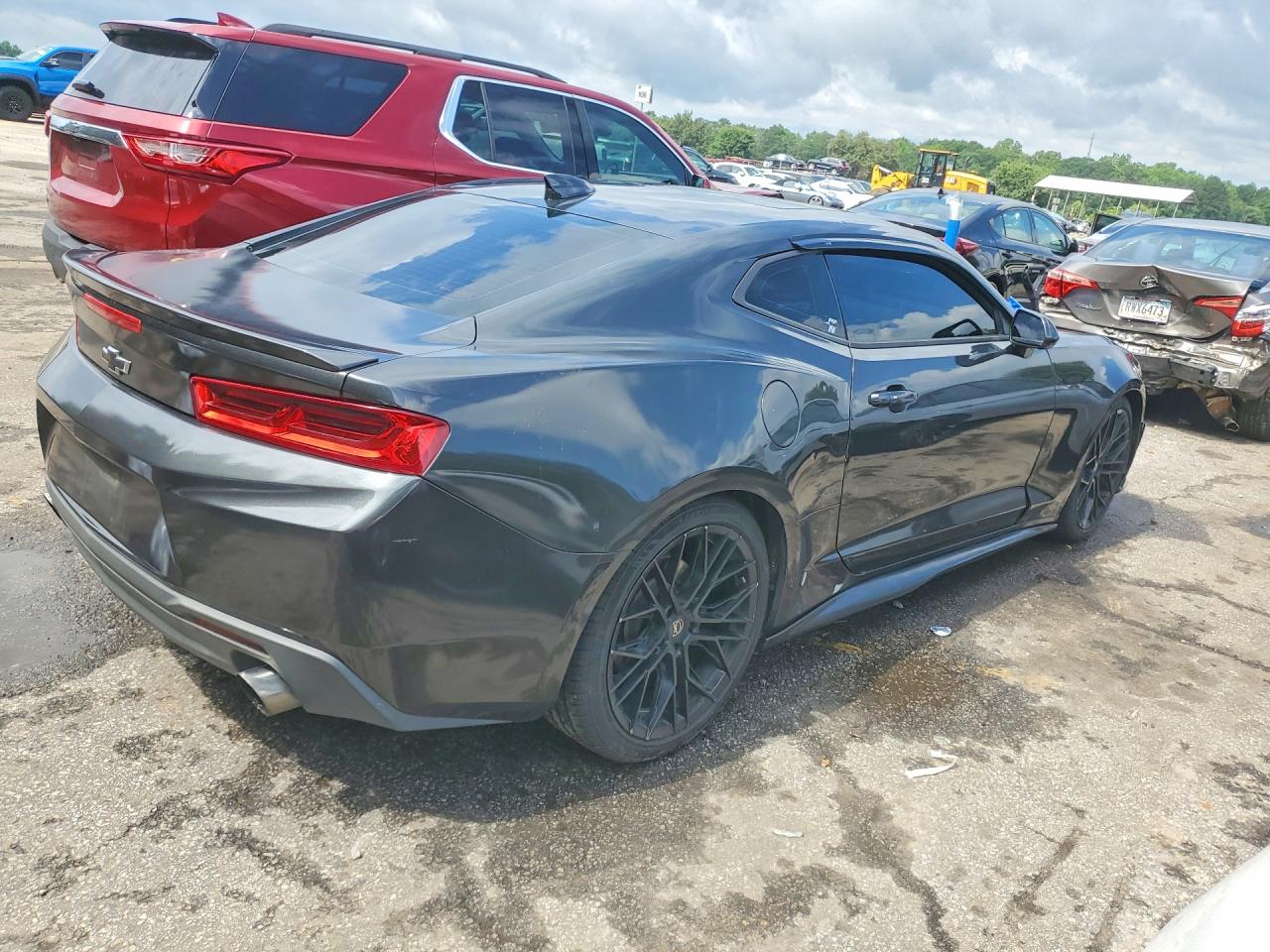 2018 Chevrolet Camaro Lt Угольный vin: 1G1FB1RS2J0119001