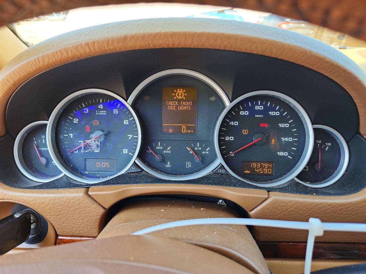 2008 Porsche Cayenne S Tan vin: WP1AB29P88LA34948