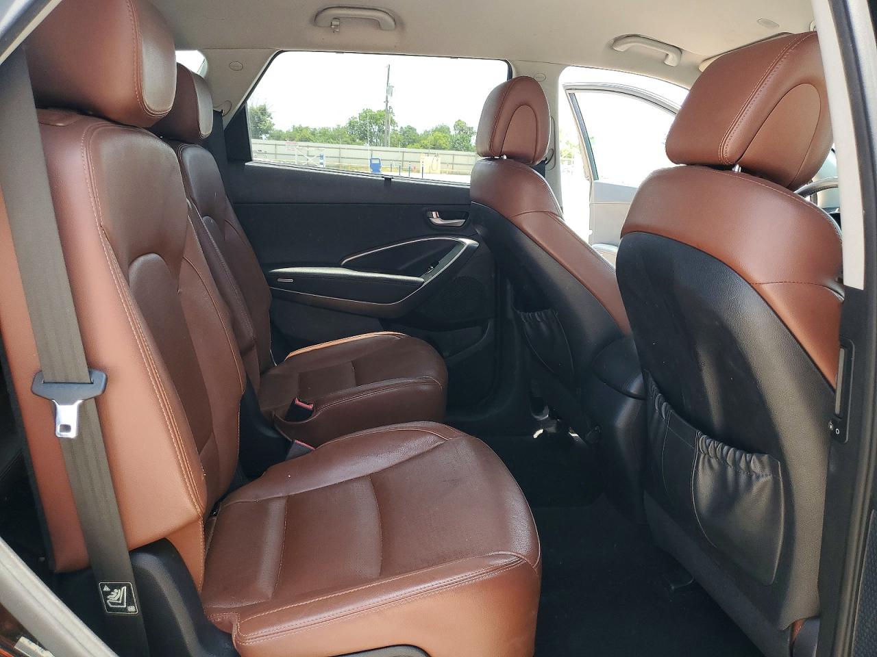 2014 Hyundai Santa Fe Gls Black vin: KM8SNDHF9EU048828