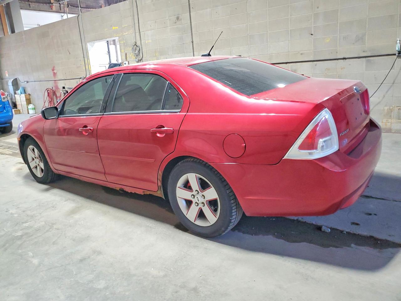 2009 Ford Fusion S Красный vin: 3FAHP06Z59R186089