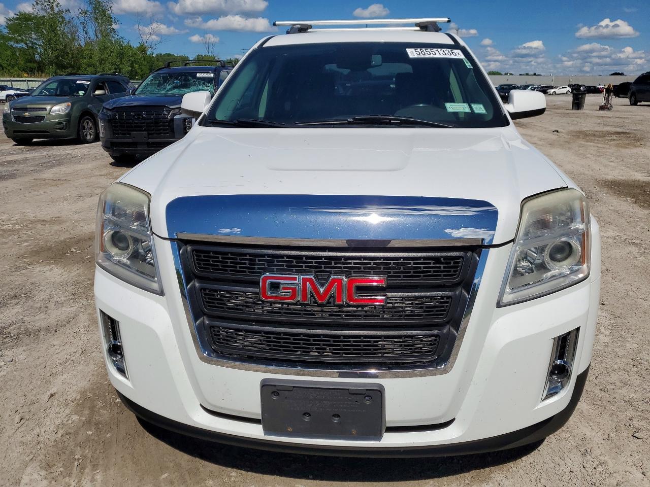 2013 Gmc Terrain Slt White vin: 2GKFLVEK0D6427804