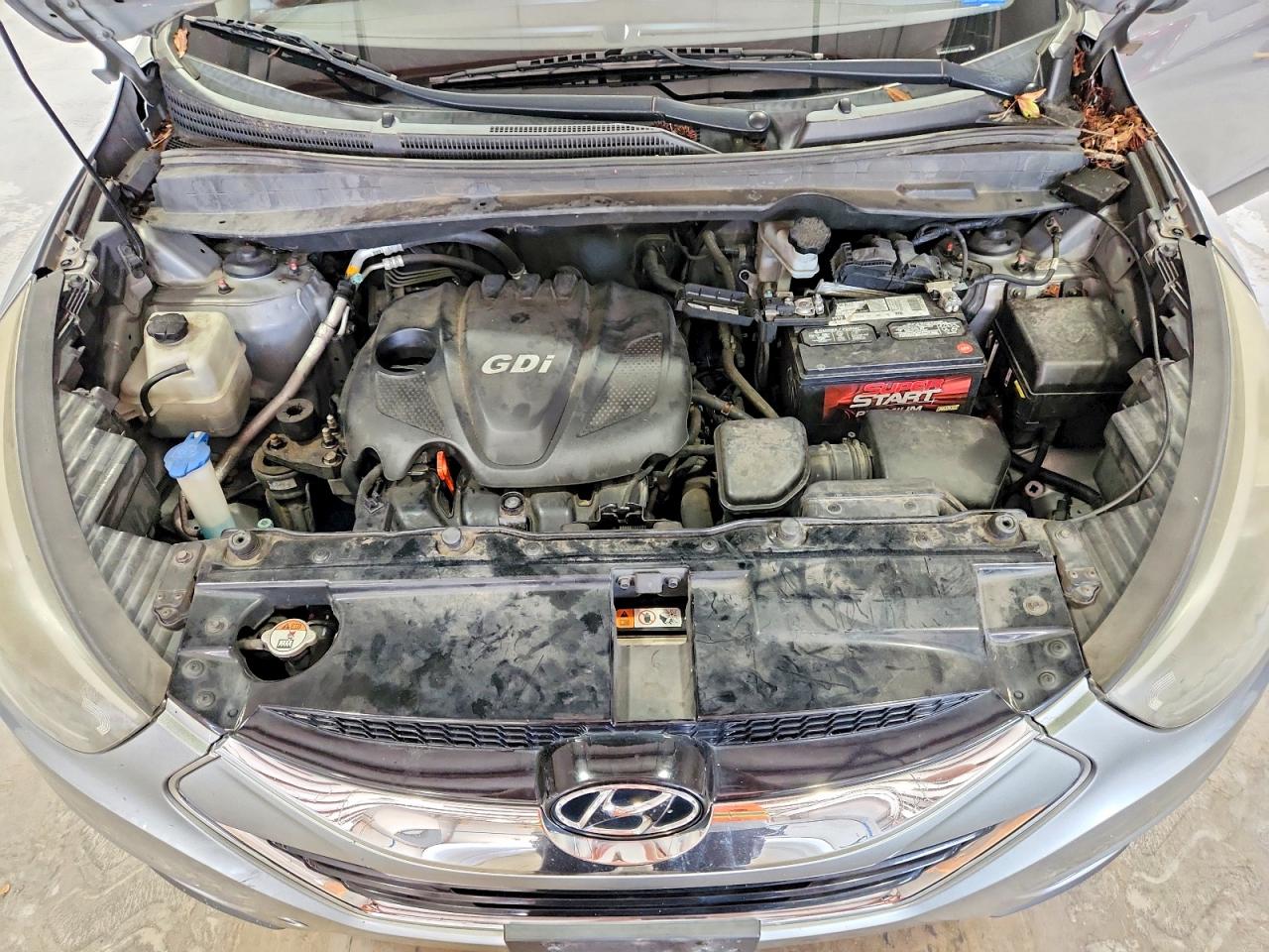 2014 Hyundai Tucson Limited Gray vin: KM8JUCAG2EU901565