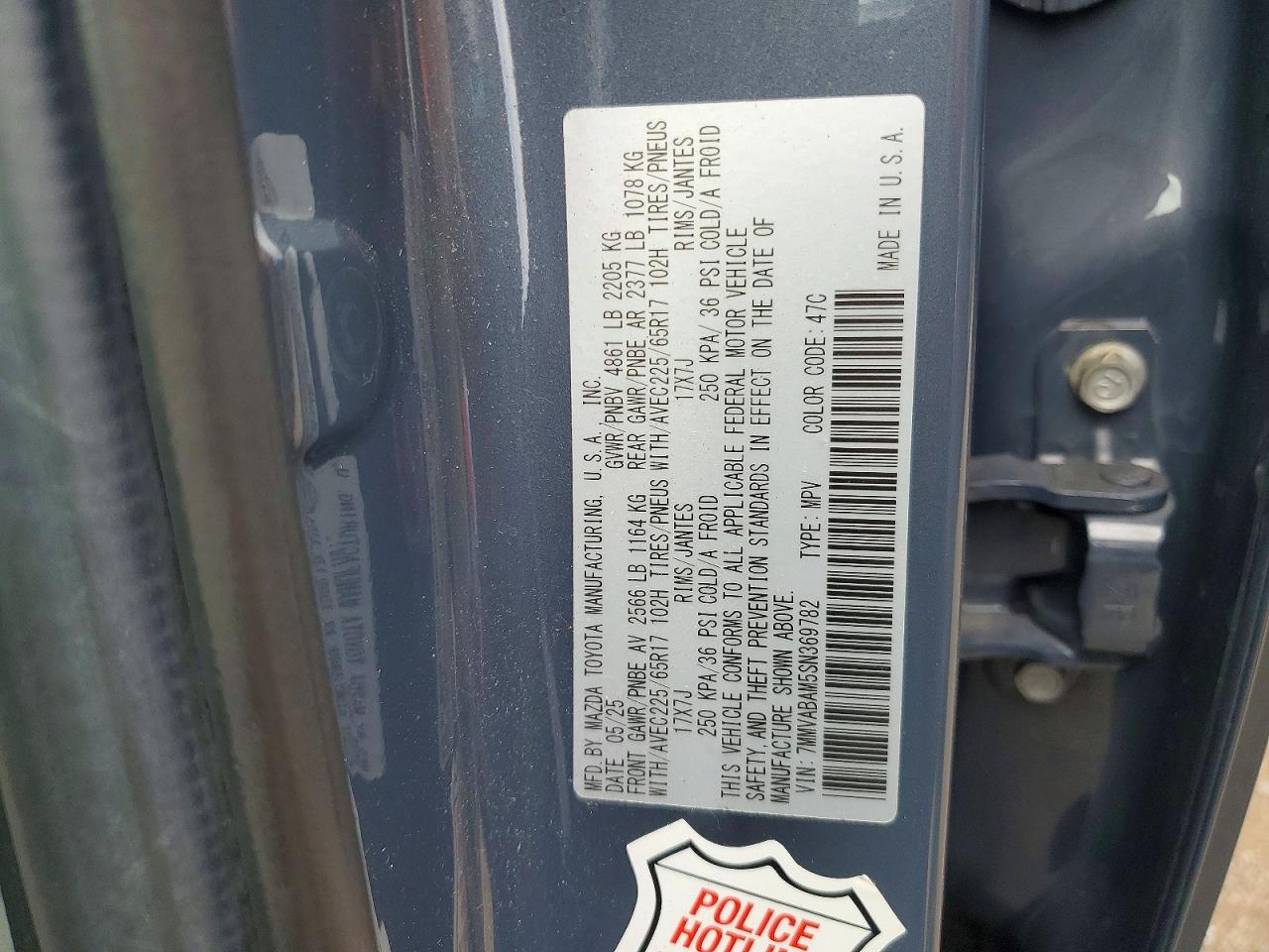 2025 Mazda Cx-50 Select Gray vin: 7MMVABAM5SN369782