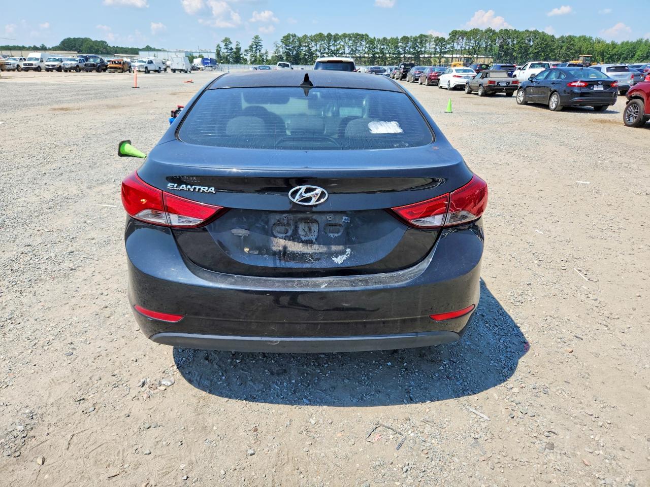 2014 Hyundai Elantra Se Black vin: 5NPDH4AE1EH471404