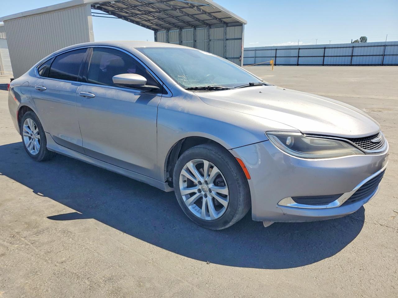 2015 Chrysler 200 Limited Silver vin: 1C3CCCAB9FN693060