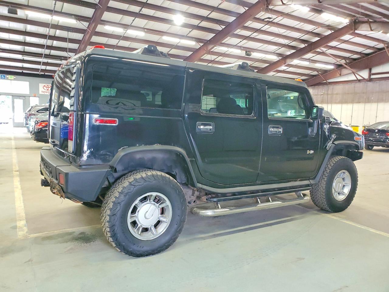 2006 Hummer H2 Черный vin: 5GRGN23U06H119962