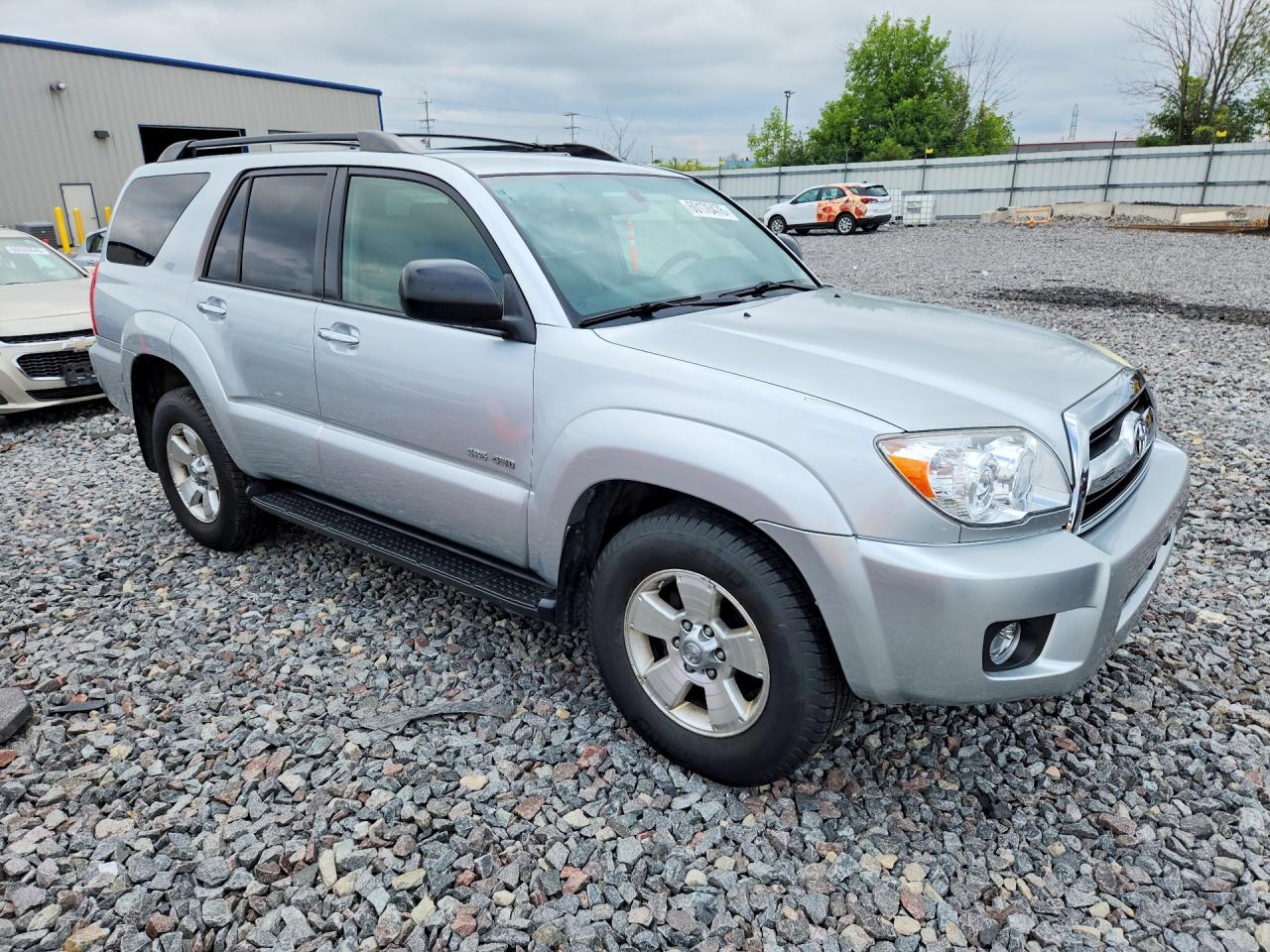 2007 Toyota 4runner Sr5 Silver vin: JTEBU14RX70118820