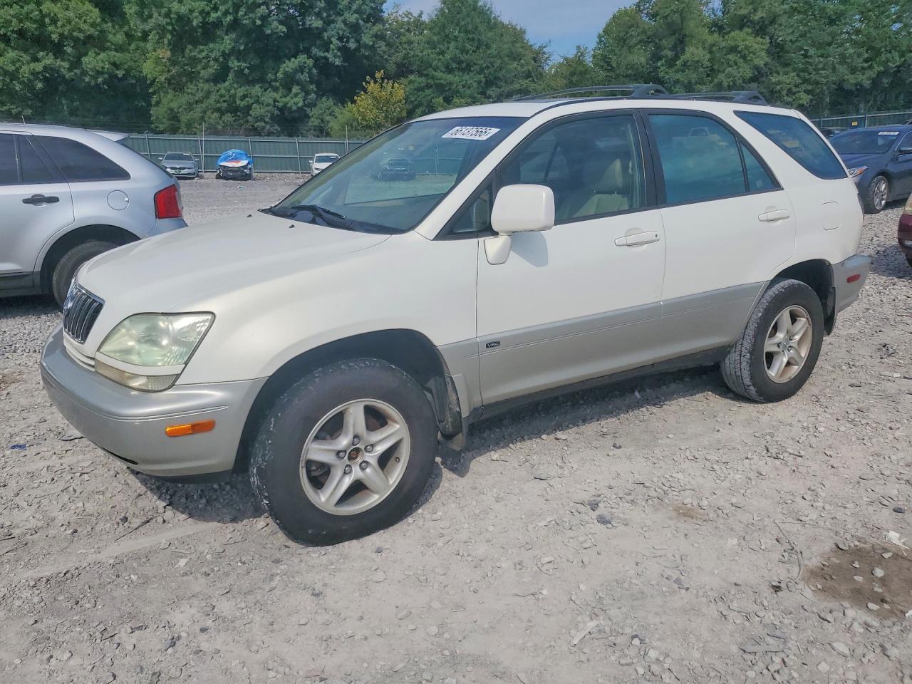 2002 Lexus Rx 300 White vin: JTJGF10U920131708